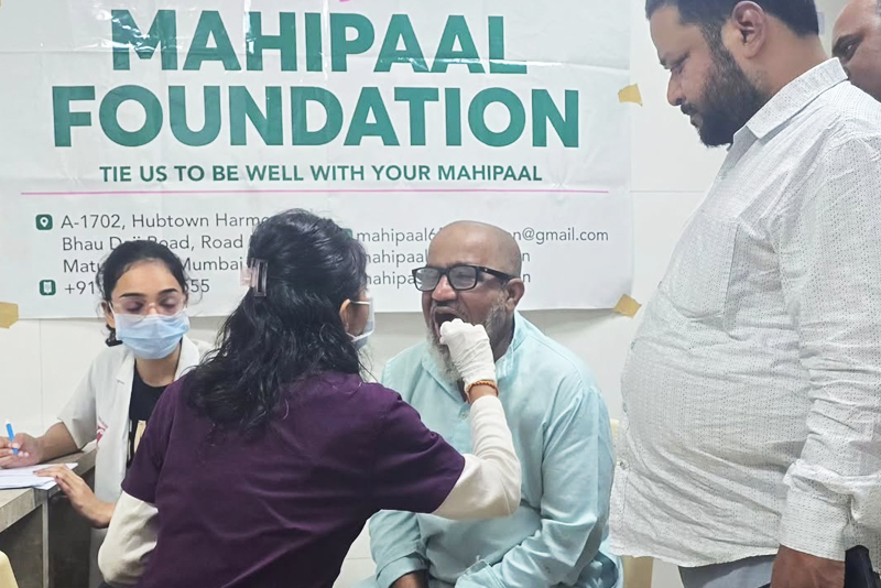 mahipaal dental camp