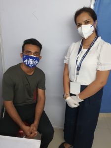 Home with ajinkya rahane